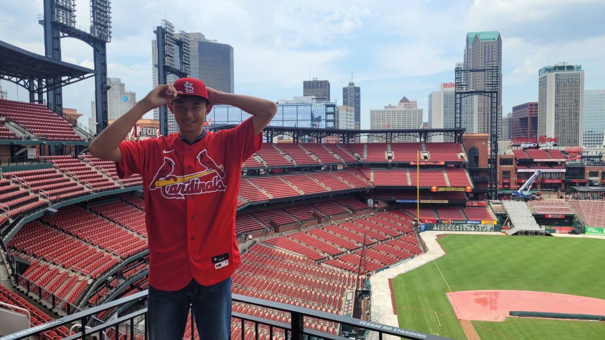 ▲郭泓志外甥，林振瑋加盟聖路易紅雀。(展逸國際企業提供)