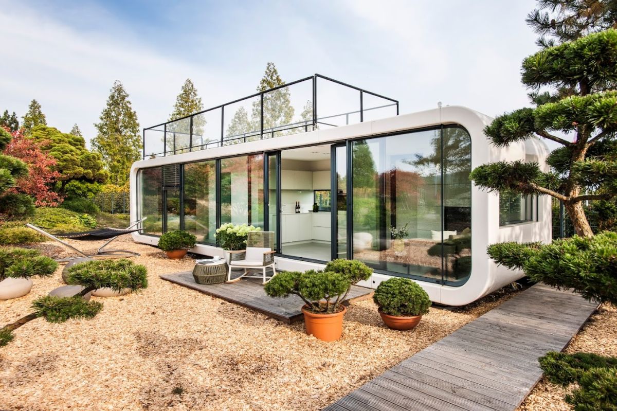 ▲移步異景的小房子計畫-融合了鋁合金和玻璃纖維材質技術，移動屋是一款具有時尚外觀、設計感、持續耐用性和可移動性的新一代鋁屋（圖／主辦單位提供）