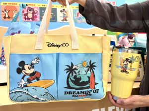 ▲7-11推出迪士尼100周年系列限量環島潮玩福袋，福袋設計以迪士尼人氣角色結合台灣特色。（圖／記者鍾怡婷攝）