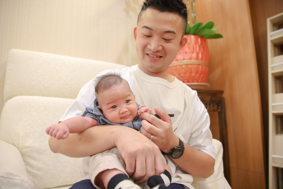 ▲桃園市人口在109年初達到225萬後，在今年6月7日正式突破230萬，而第230萬市民的幸運兒是今年5月20日出生的朱小弟。（圖／桃園市政府提供）