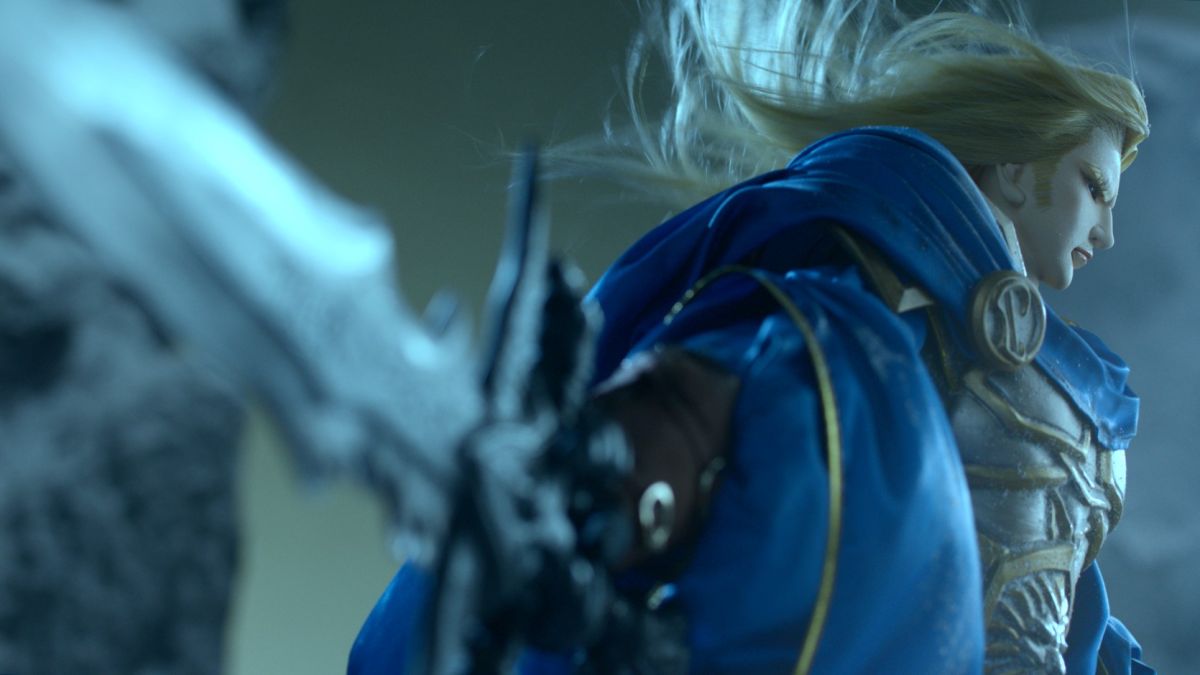 ▲《魔獸世界》與「霹靂」東西跨界齊推重磅企劃，《巫妖王之怒》經典劇情躍上布袋戲台！經典角色「阿薩斯」以戲偶造型登場。（圖/品牌提供）