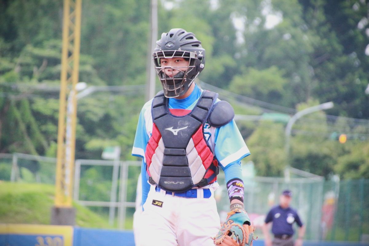 ▲台灣體大主戰捕手陳世嘉投入今年中華職棒選秀，阻殺能力優異的他有機會成為各球團捕手即戰力。(圖/富邦公牛成棒隊提供)