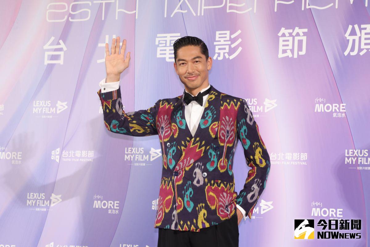 ▲AKIRA甜蜜表示，如果未來有機會想與愛妻林志玲一起拍片。（圖／記者陳明中攝）