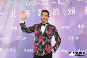▲AKIRA擔任台北電影節頒獎典禮的頒獎人。（圖／記者陳明中攝）