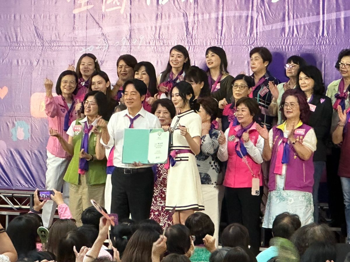 ▲賴清德出席「 全國信賴台灣姊妹會成立大會」，致詞重申性騷零容忍，碰到這種事情不必大局為重。（圖／記者陳威叡攝，2023.07.09）