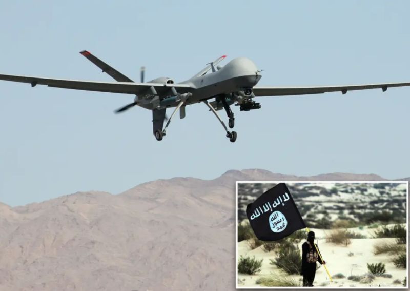 ▲美軍於7日發動MQ-9無人機空襲，擊斃敘利亞東部的極端組織伊斯蘭國（IS）領袖穆哈加（Usamah al-Muhajir）。（圖／翻攝自NY Post）