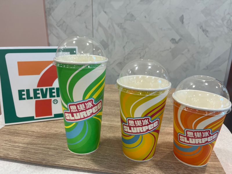 ▲7-11思樂冰正式開賣，新增不同的容量、口味上市。（圖／記者鍾怡婷攝）