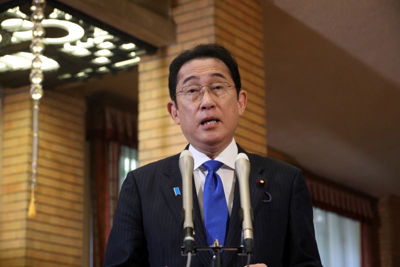 ▲日本首相岸田文雄表示，將在9月13日進行內閣改組。（圖／美聯社／達志影像）