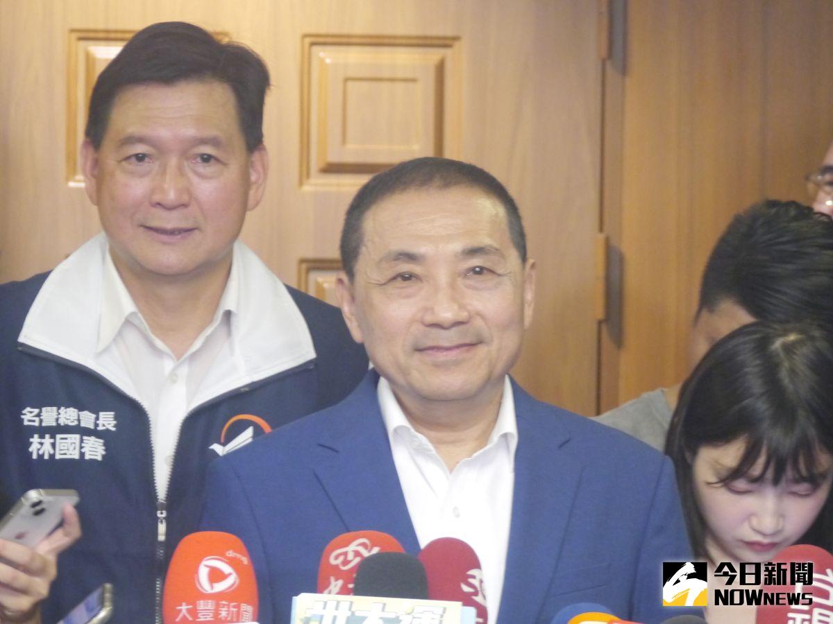 ▲中央表態外役監朝野合作修法，侯友宜首訪時回嗆優先修法變成幽靈修法，選舉到了才要改變，沒把警察、人民放心裡。（圖 ／記者吳嘉億攝，2023.07.11）