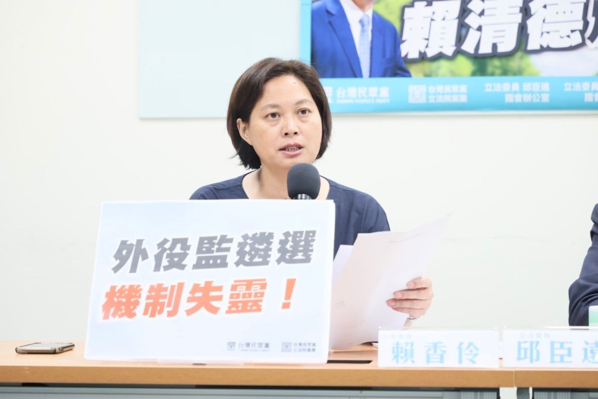 ▲民眾黨總統參選人柯文哲北流事件太監說惹議，立委賴香伶認為用語確實不恰當。（圖／民眾黨提供）