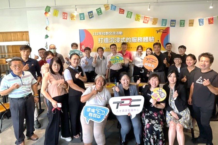 ▲勞動部勞動力發展署高屏澎東分署人才資源發展中心舉辦餐飲業社群交流活動。(圖／記者黃守作攝，2023.07.11)