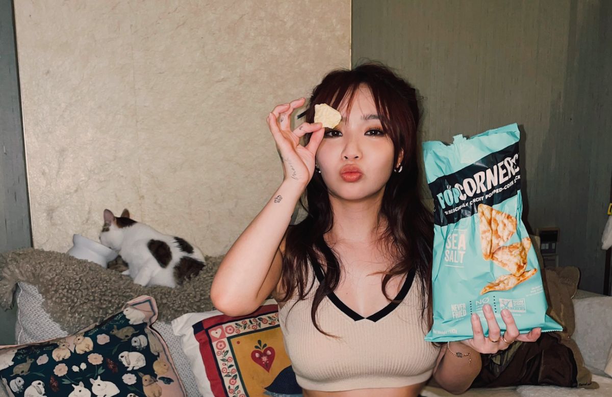 ▲Kimberley陳芳語改變14年來的習慣，從吃蛋奶素改成吃全素食。（圖／華風數位提供）