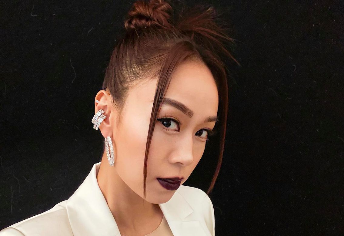 ▲黃心穎4年前被爆出在車上激吻人夫許志安，沉寂許久，近期宣布以歌手身分復出演藝圈。（圖／翻攝黃心穎IG）