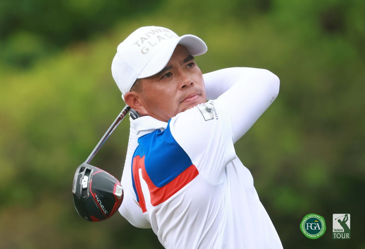 ▲第一回合詹世昌擊出65桿以(-7)暫並列第一。(官方提供)