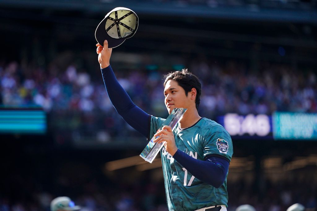 ▲天使日籍二刀流好手大谷翔平參與明星賽，連續3年都獲選先發出賽。（圖／美聯社／達志影像）