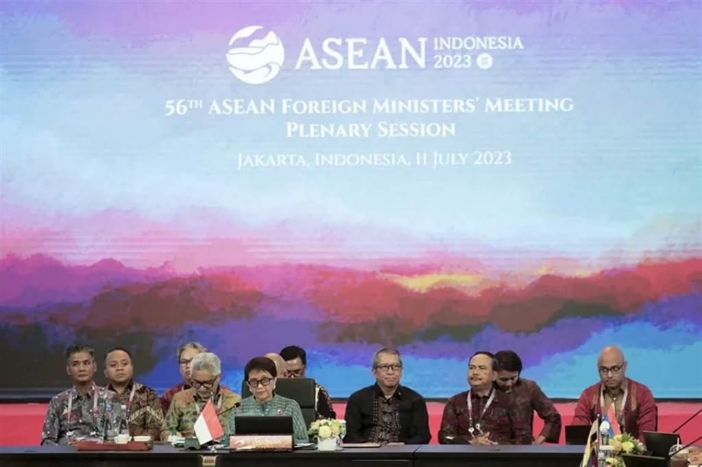 ▲東南亞國家協會舉辦外長會議。（圖／美聯社／達志影像）