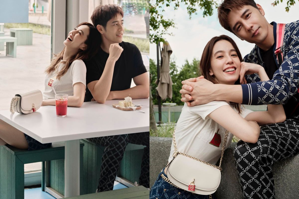 ▲胡宇威（右圖右）與陳庭妮緊緊擁抱曬恩愛，讓粉絲直呼太閃了。（圖／翻攝自陳庭妮FB）