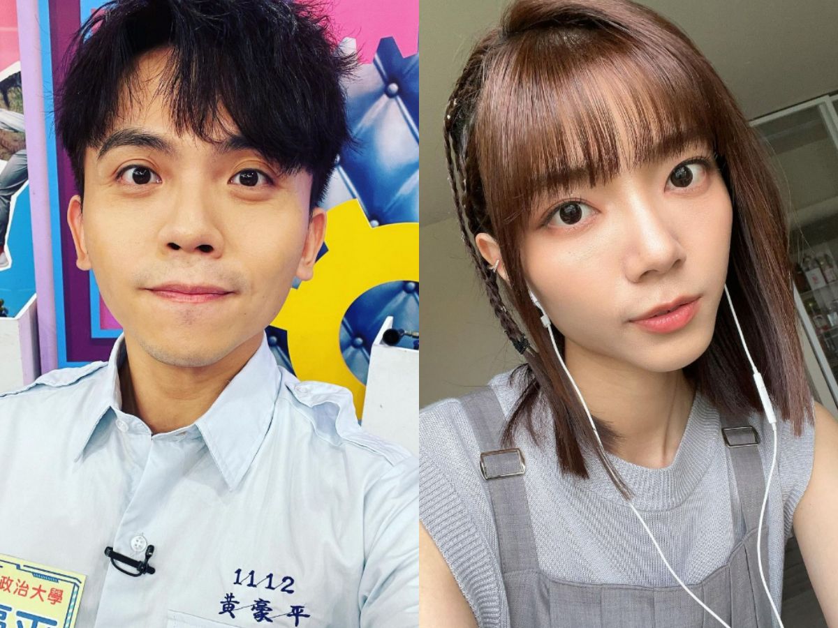 ▲周宇柔認愛黃豪平（左）。（圖／翻攝黃豪平、周宇柔IG）