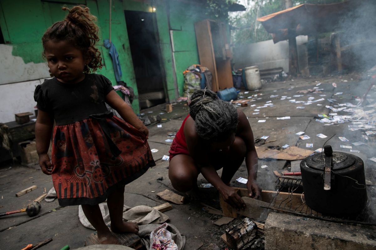 ▲巴西政府啟動「無飢餓」計畫，對抗糧食不安全和極端貧困，目標是到2030年，讓巴西脫離聯合國「飢餓地圖」。資料照。（圖／美聯社／達志影像）