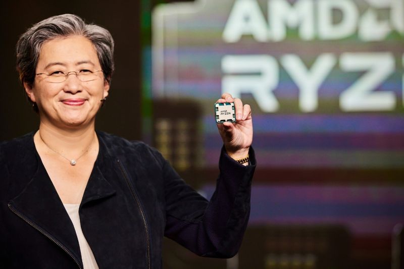 ▲有消息指出，美國大廠超微（AMD）委託台積電生產的Ryzen 7000系列CPU當中，所提及的「台灣製程」的字樣已被刪除。（示意圖／擷取自超微官網）