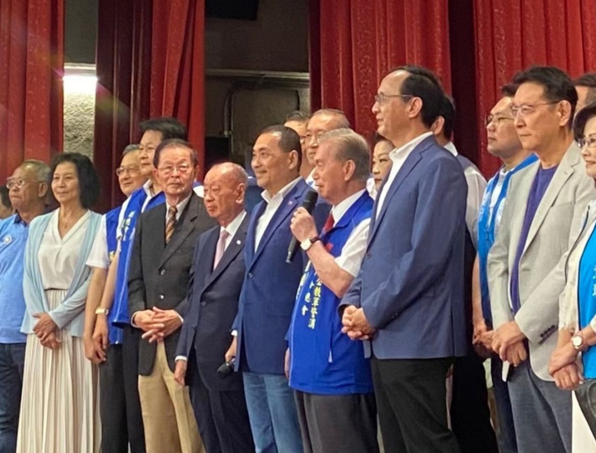 ▲侯友宜今日深藍選票。（圖／記者余祥攝，2023.7.13）