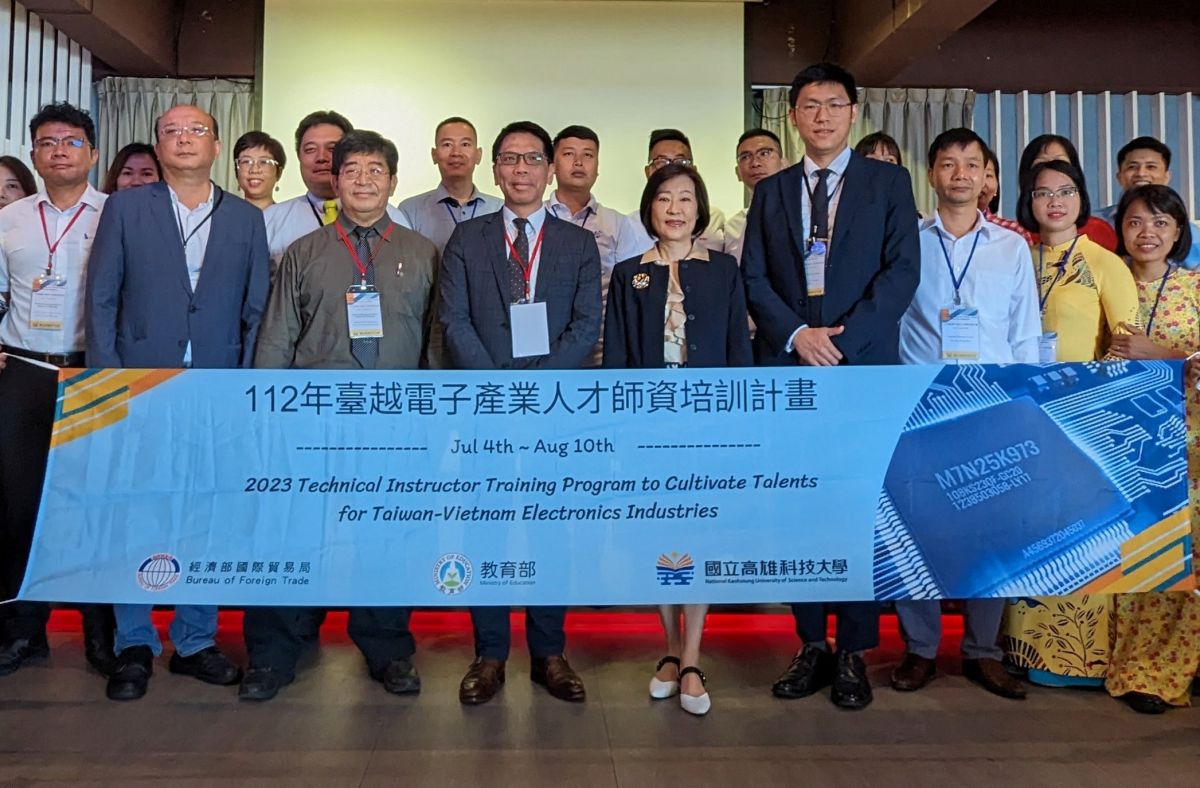 ▲越南講師們來台開課，一系列的課程將持續至今年8月9日。（圖／經濟部國際貿易局）