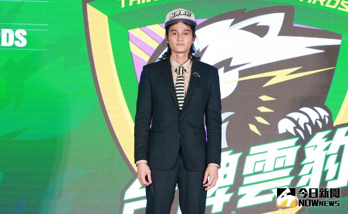 ▲健行科大高錦瑋投入T1聯盟選秀，他被台啤雲豹選中成為當屆榜眼。（圖／葉政勳攝攝）