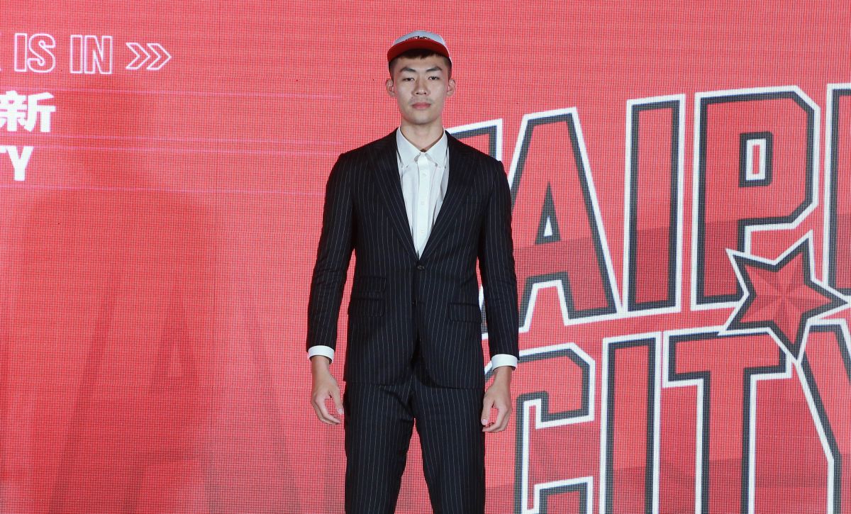 ▲台新的探花籤則是台灣師範大學的張兆辰。（圖／葉政勳攝）