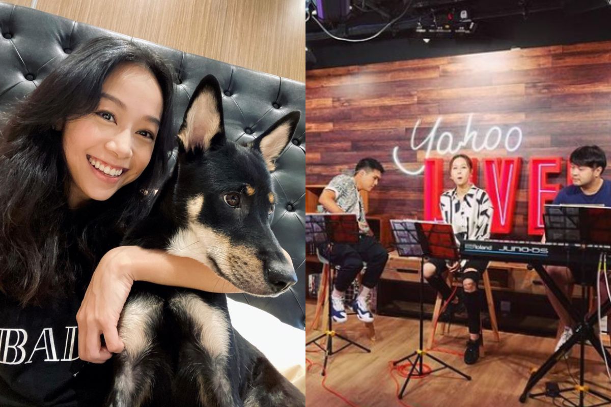 ▲黃心穎（右圖中）近期宣布以歌手身分回歸，昨日還舉辦粉絲見面會，沒想到現場僅來了3名粉絲。 （圖／翻攝自黃心穎IG）