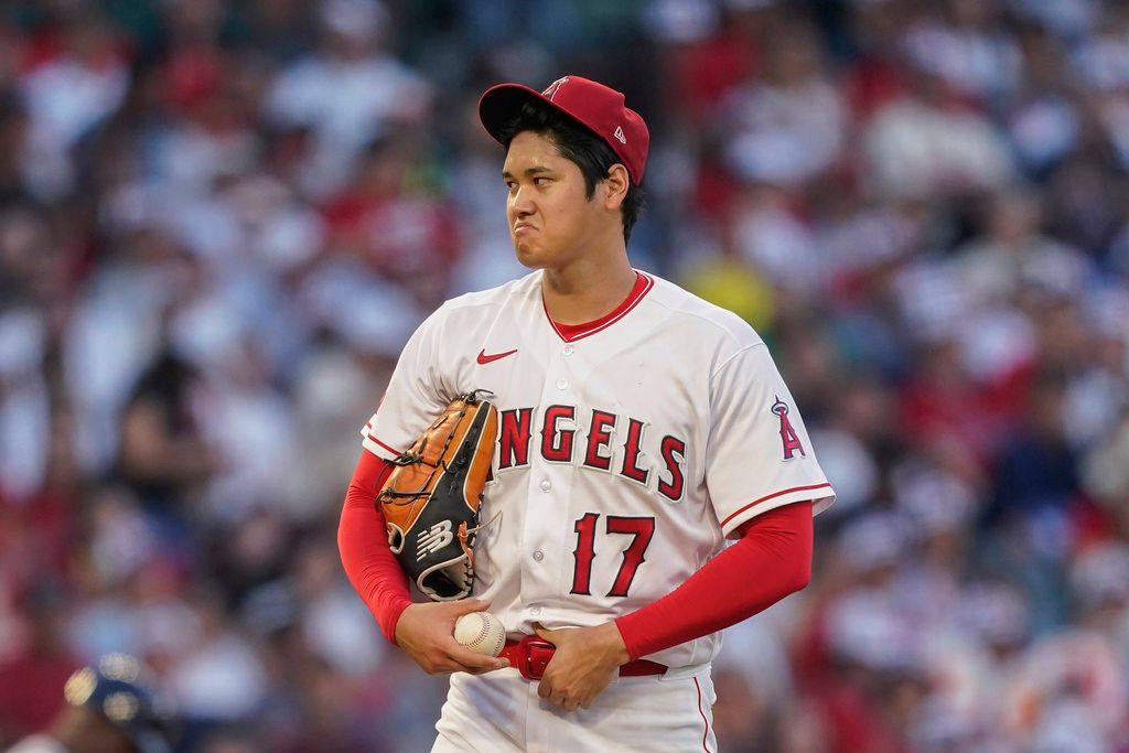 ▲天使隊日籍二刀流好手大谷翔平在交易大限之前，最後一次天使主場先發？（圖／美聯社／達志影像）