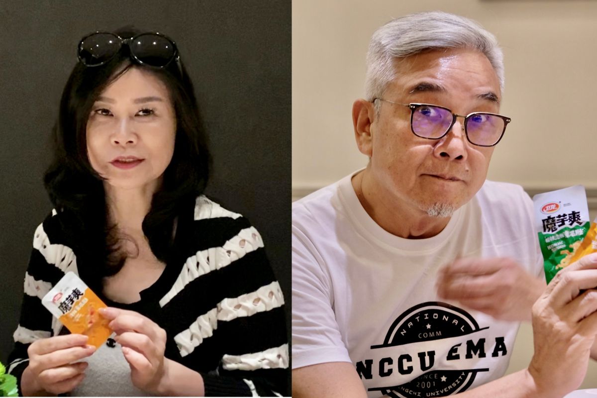 ▲美食家陶禮君與美食節目製作人焦志方親嘗魔芋爽，都對於過多的調味料與過高的鈉含量感到驚嚇。（圖／記者葉盛耀攝）