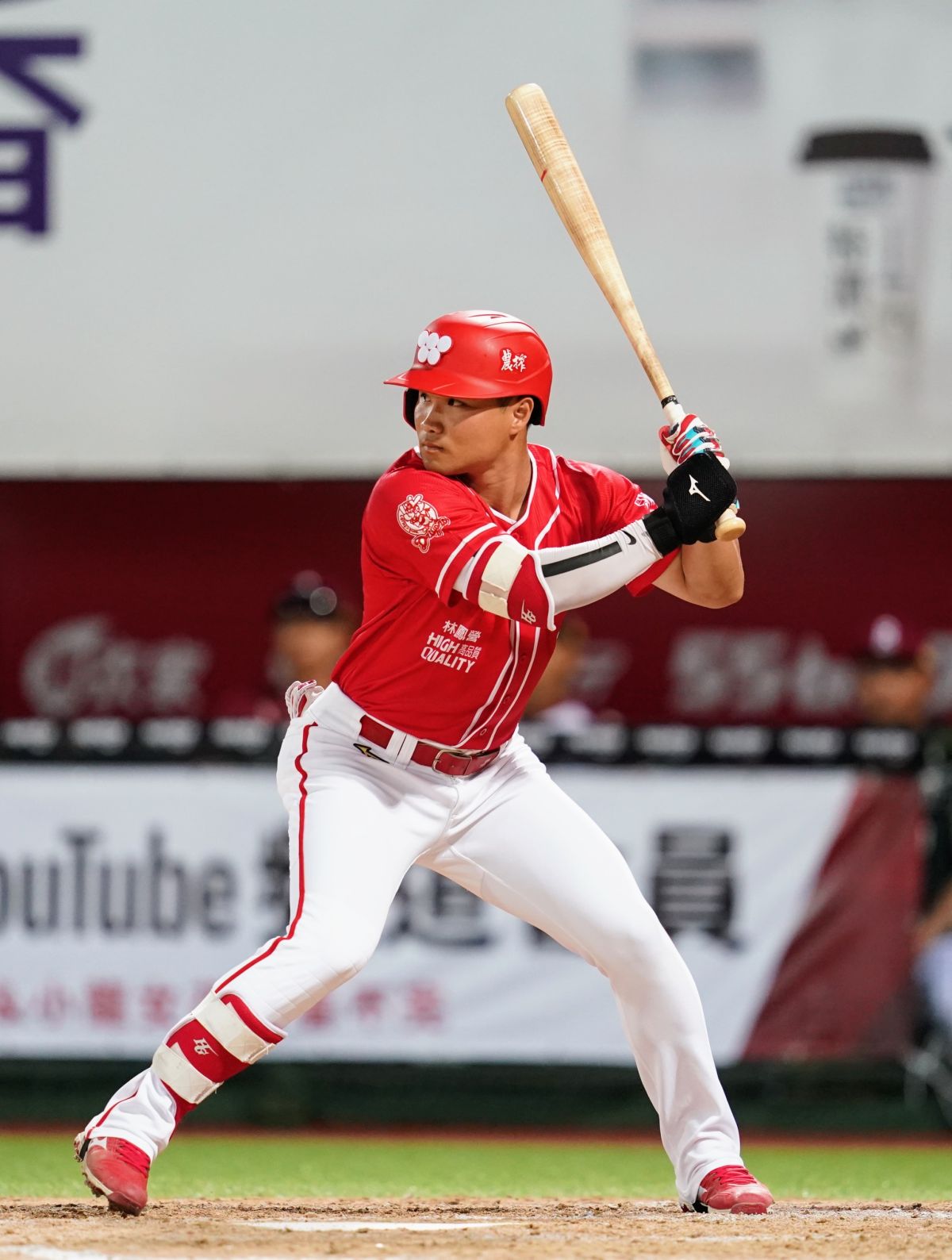 ▲味全龍外野手林孝程在壘間展現速度，幫助味全龍下半季開胡。（圖／味全龍提供）