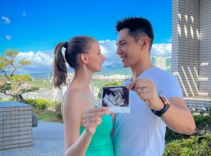 祖雄上月才求婚成功！今宣布當爸「佳娜懷孕3個月了」：雙喜臨門
