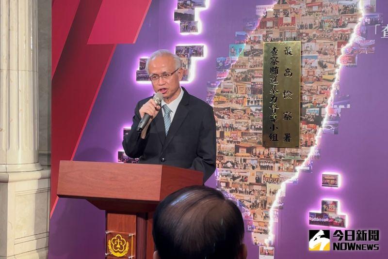 ▲台高檢署檢察長張斗輝(圖/記者潘千詩攝,2023.07.17)