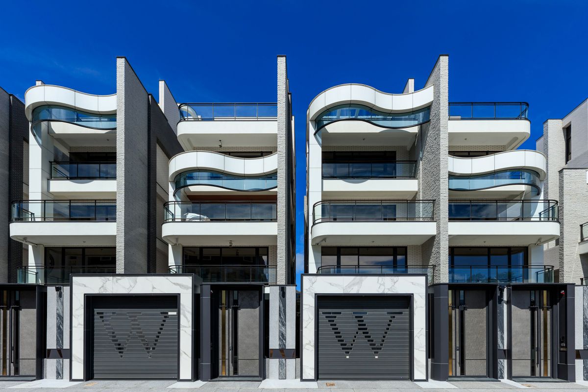 ▲「薇閣雲品」外觀造型汲取白派理念，讓S優雅弧線造型豐富建築表情。(圖/品牌提供)