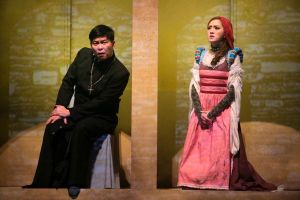 ▲楊千霈（右）與曾國城（左）即將在9月份出演舞台劇《冒牌天使》，所幸楊千霈的臉部傷勢逐漸痊癒。（圖／楊千霈提供）