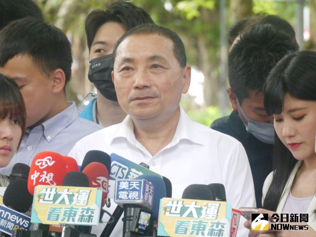 ▲侯友宜民調低迷，地方派系不願相挺。（圖 ／記者吳嘉億2023.07.18）