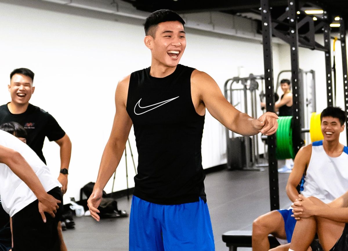 ▲新秀唐維傑綜合表現最佳，尤其間歇性體能測試比學長多兩階。圖／高雄全家海神隊提供