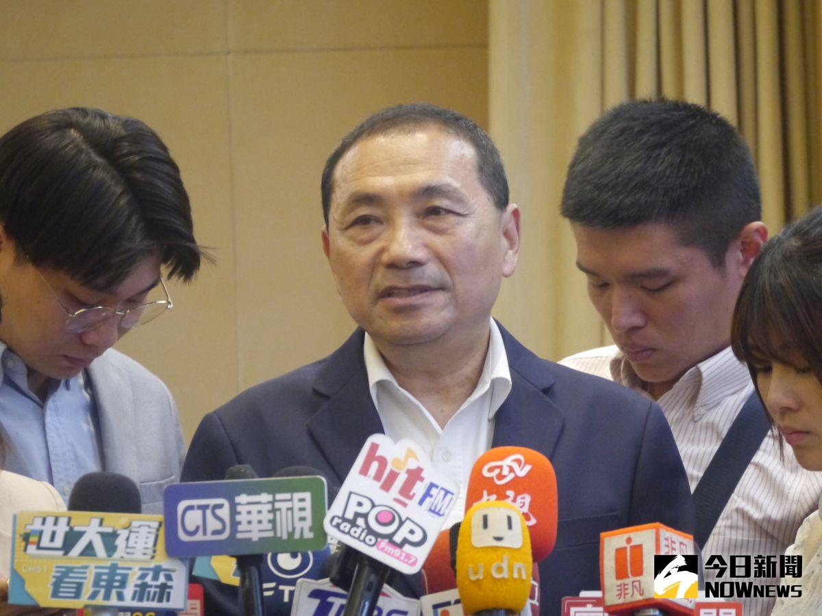 ▲ 侯友宜參選總統後，民調低迷，地方派系也屢有雜音，不願相挺。（圖 ／記者吳嘉億攝，2023.07.19）