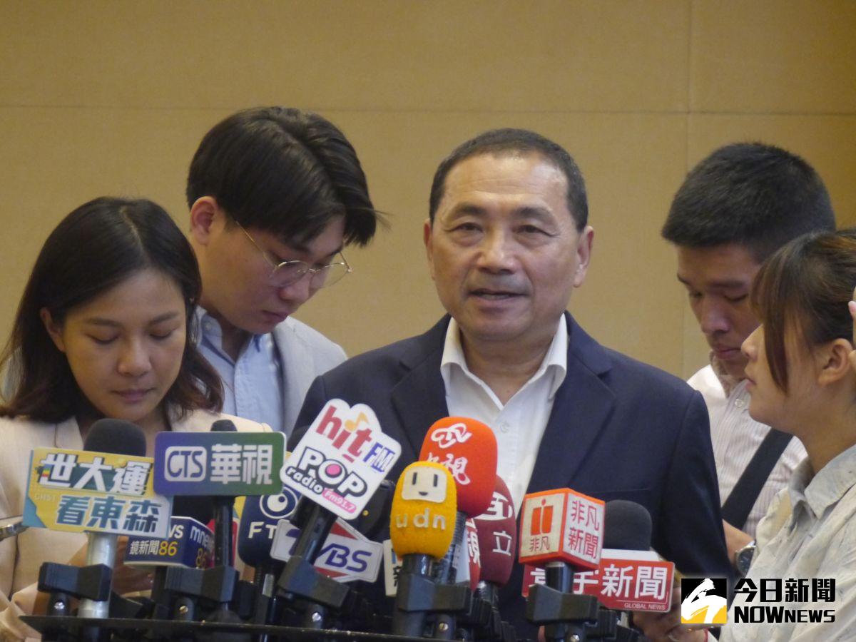 ▲侯友宜今出發訪日本前發表談話表示，此行最主要目的，是要讓日本了解中華民國為了維持區域和平穩定，並守護台灣民主自由的決心。（圖 ／記者吳嘉億攝）