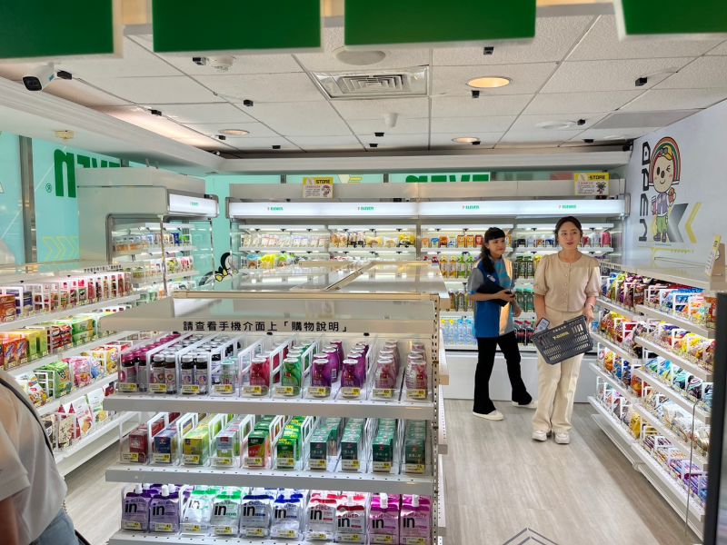 ▲第7間X-STORE正式營運,進駐新竹工研院89館宿舍內,10坪空間為全台最小智慧門市。(圖/記者鍾怡婷攝)