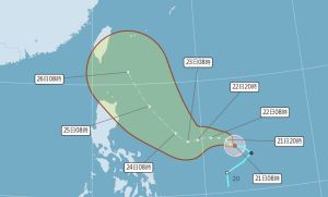杜蘇芮颱風生成！路徑往北修「侵台機率提高」　最快下周一發海警
