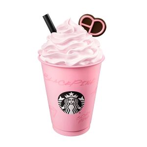 ▲BLACKPINK Reusable cup是可重複使用杯款，外觀採BLACKPINK標誌性的粉色，搭配隨興的文字線條及黑色吸管，售價依飲品容量自280元起至320元。（圖／品牌業者提供）