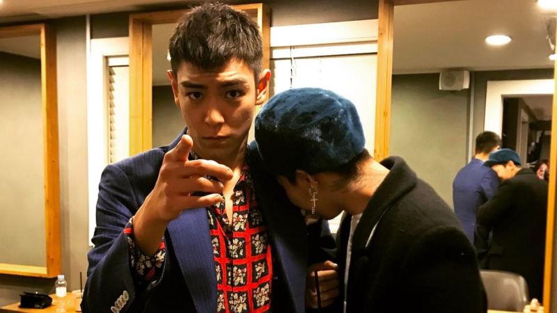 ▲T.O.P（左）、GD傳出關係決裂。（圖／翻攝自권지용 IG）