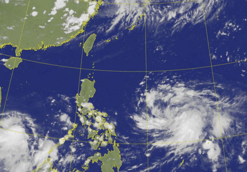 ▲杜蘇芮颱風來勢洶洶，中央氣象局預估將在下周一（24日）晚間至周二（25日）清晨發布海警。（圖／氣象局）