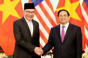 越南馬來西亞兩國領袖河內會談！加強雙邊經貿合作　堅定南海立場
