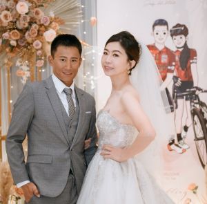 ▲台灣自由車一哥馮俊凱結婚，步入人生新階段。圖／馮俊凱提供