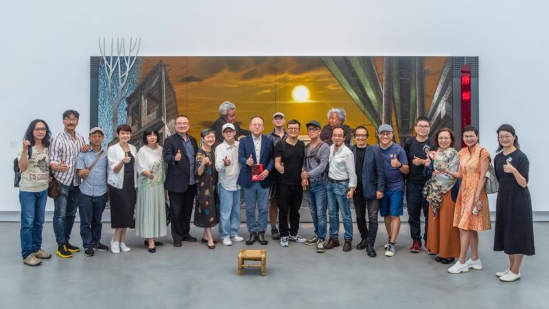 ▲《輕盈的歷程：悍圖25年》展出臺灣重要藝術團體「悍圖社」成員25年來的創作歷程。（圖／高美館提供）