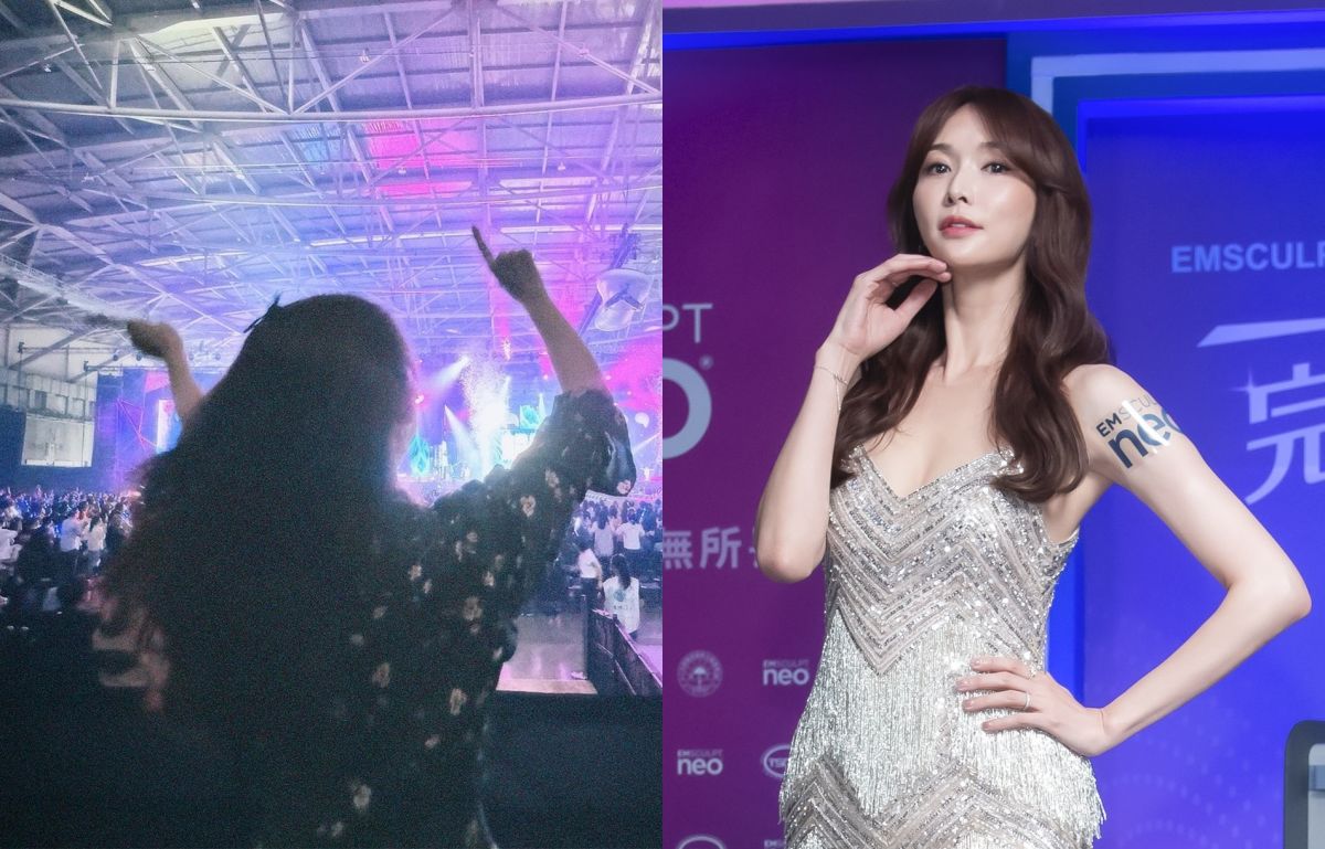 ▲林志玲否認為愛息影，她現身犀利趴為AKIRA應援，熱舞身影讓粉絲直呼俏皮可愛。（圖／翻攝自林志玲IG、資料照）