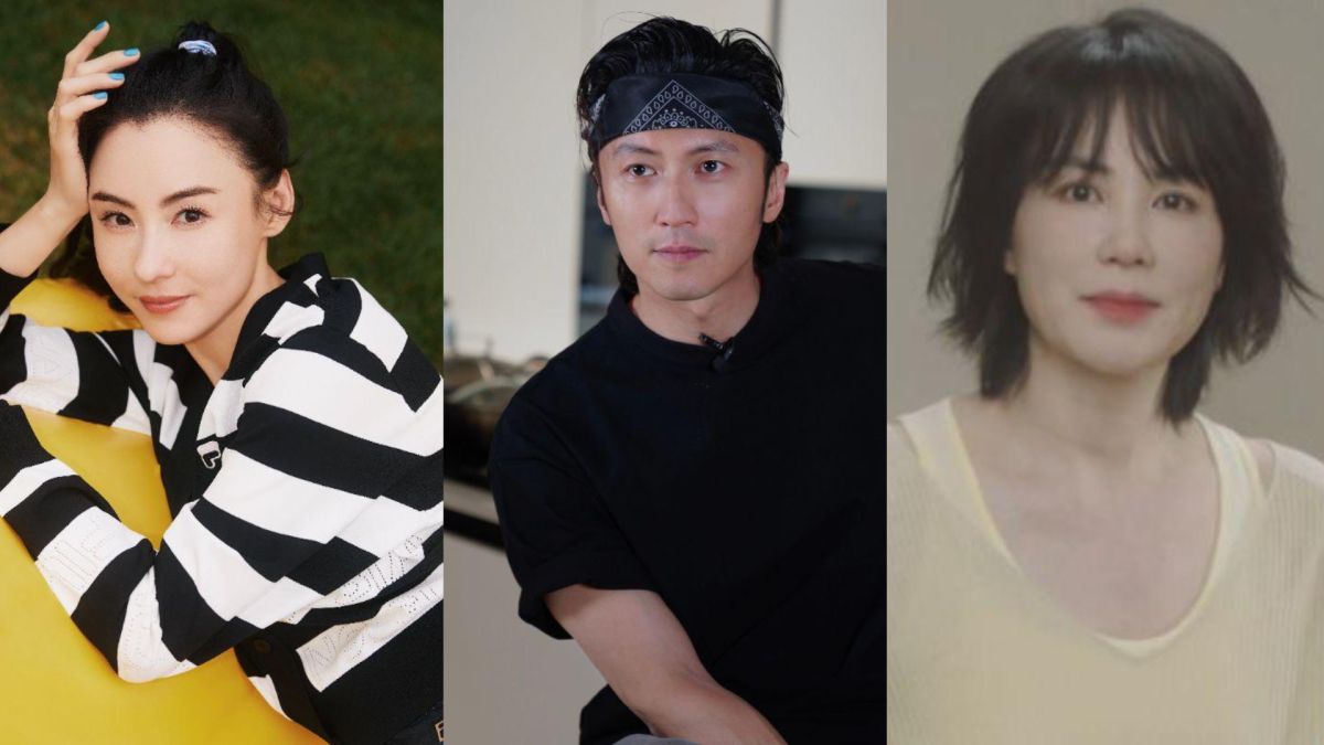 ▲謝霆鋒（中）與王菲（右）復合9年爆分手，傳他情纏前妻張柏芝（左），女方經紀人拍片回應否認傳聞。（圖／翻攝自張柏芝、謝霆鋒、NEIWAI内外微博）